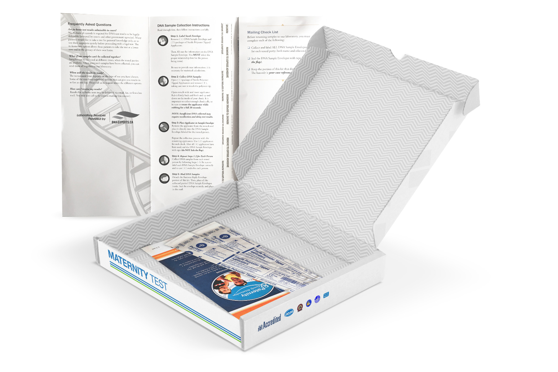 Maternity test mother and child DNA test peace of mind | DNA-experts.ca