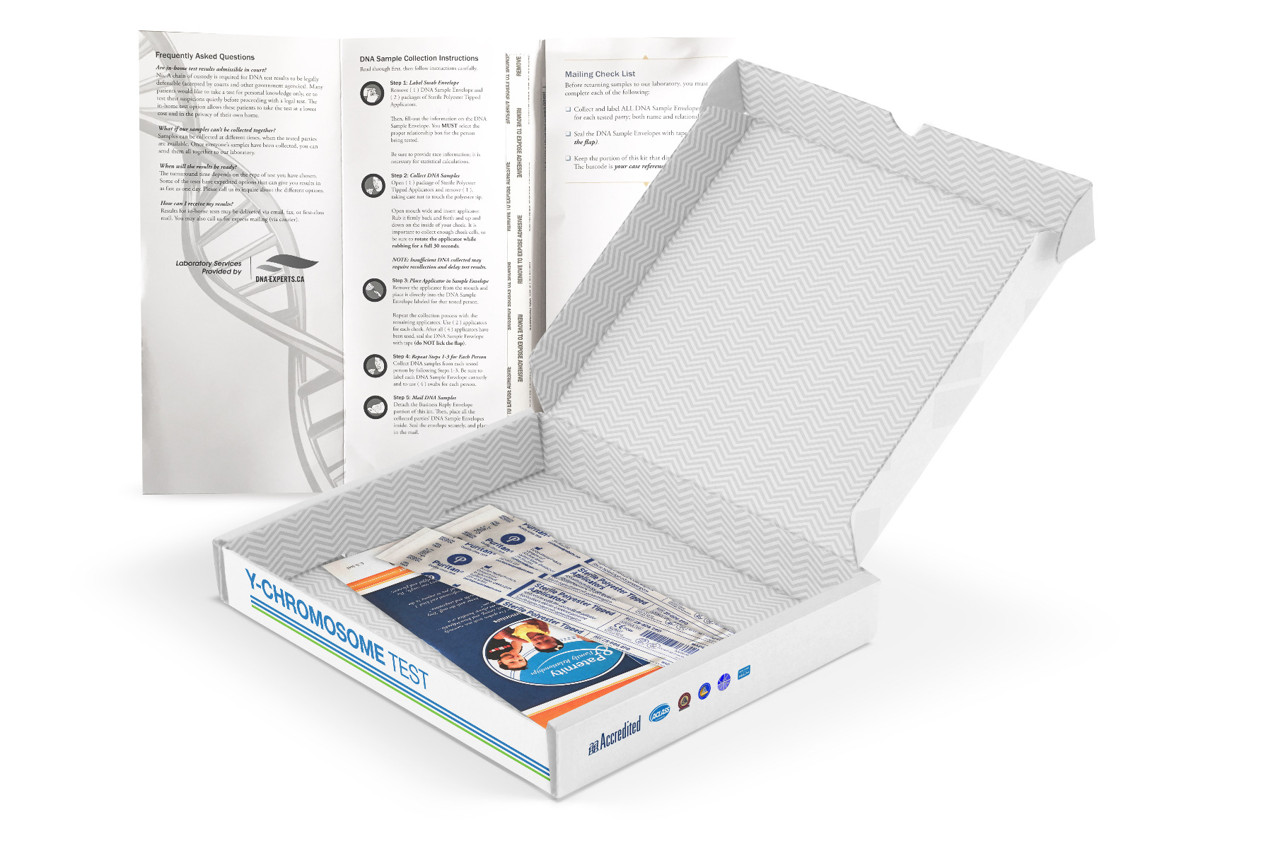 Genealogy Y-chromosome (paternal line test) | DNA-experts.ca